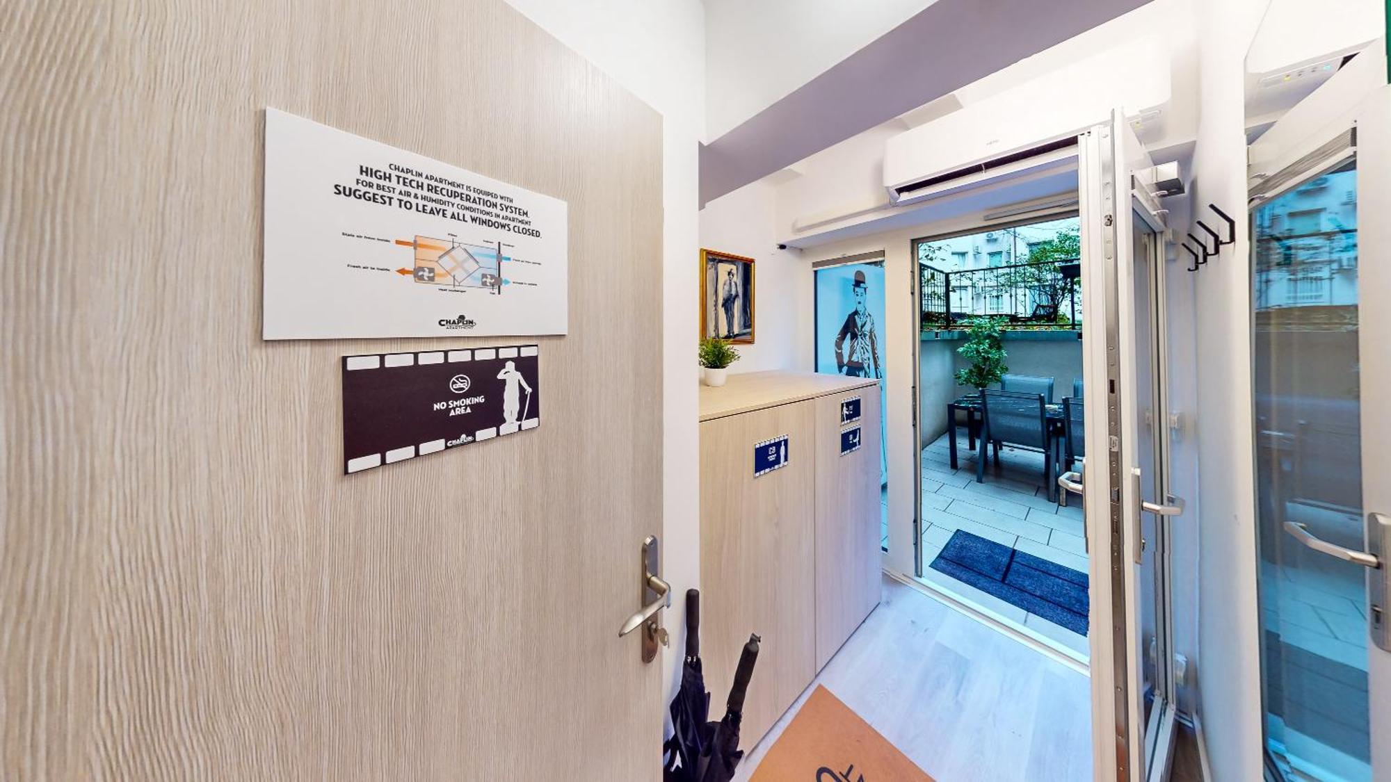 Chaplin Apartment - Free Garage Parking Любляна Екстер'єр фото